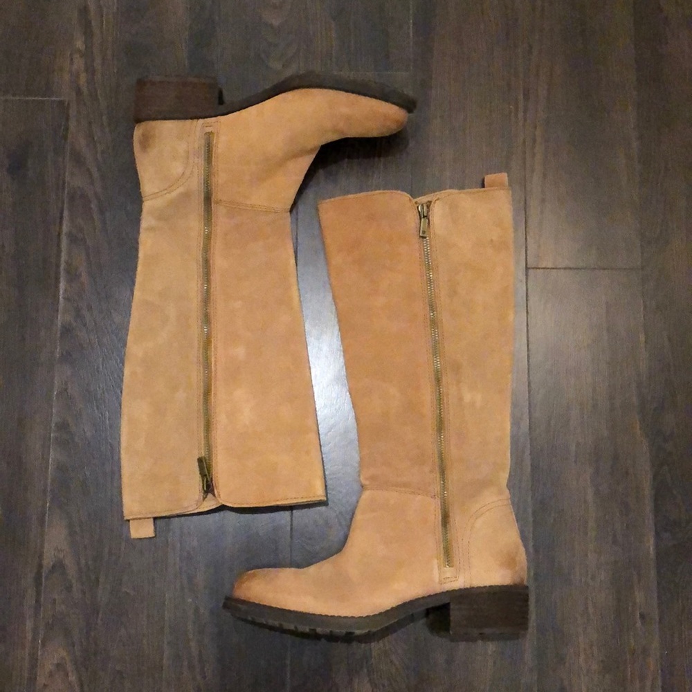 Lucky Brand Suede Desdie Boots